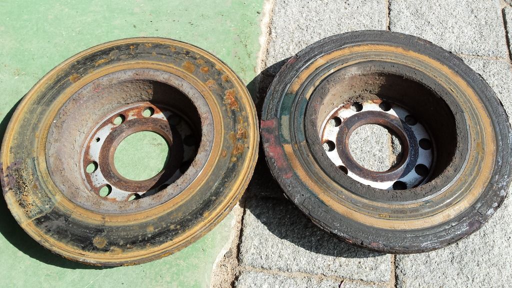 Rear brakes Partial Pad Contact on Discs? Skoda Yeti BRISKODA